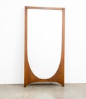 Mid Century Modern Mirror Wall Hanging Broyhill Brasilia Bathroom Rectangular Nm