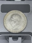 Mexico Diez Pesos Hidalgo 1956 Large Coin Silver Plata 90  Lightly Toned
