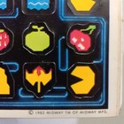 Pac Man Vtg 1982 Sticker Sheets  3  W package Amabassador Hallmark Video Gamer