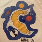 Rare 1976 Wings Paul Mccartney Original Concert Tour Band T Shirt Yellow M