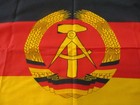 Vintage Ddr East Germany Window Flag Banner 40x60cm 22x15 Black Red Gold Gdr