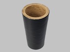 5pc Black Firework Heavy Wall Cardboard Tubes 1-1 4  X 6  X 3 16 