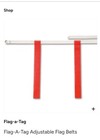 1 Flag-a-tag Football- Belt   Flags