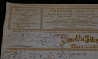 Franklin Co 1880 Billhead Invoice Extensive Food Order Ft Shaw Montana Territory
