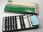 Vtg Keuffel   Esser Leroy Professional Pen Set k e technical Drawing Pens No Ink