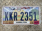 Ohio Dmv Issued License Plate  birthplace Of Aviation   Kkr 2351  Gently Used 