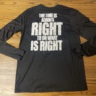 New Nike Nba Team Issued Mlk Honor King Long Sleeve Dri-fit Shooting Shirt Xl