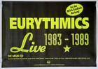 Eurythmics 1990 Promotion Poster Album  live 1983 - 1989  1st Print