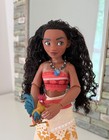 11    Disney Parks Moana Doll With Heihei   Pua Pig  Figurine New