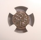 600-775 England  York Mint Anglo-saxon Sceat Ngc Au53
