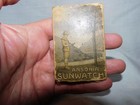 Antique Circa 1921 Boy Scout Ansonia Compass   Sundial Sun Watch   Original Box