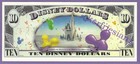 2009 D  10 Celebrate Today  Birthday Party Disney World Disney Dollar D00096502
