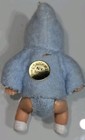 Vintage Shackman 1960s 1970s Soft Rubber 2 7 8  Baby Doll House Miniature Blue 