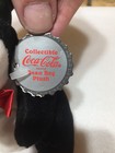 Vtg New 1997 Coca-cola Bean Bag Plush Penguin In Delivery Cap