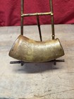 18th 19th Century Late 1700s Rev War Era Scrimshaw Powder Horn Cup