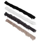 4pcs Faux Fur Strips For Diy Crafting Shaggy Fabric Clothing Decor