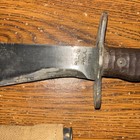 Ww1 1917 Bolo Knife By Plumbs Philadelphia With Canvas Scabbard Dated 1918