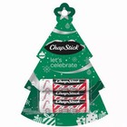 4 Pack Chapstick Holiday Tree Lip Balm Candy Cane   4x0 15 Oz 4 G  New Sealed