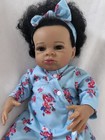 Lifelike Reborn Baby Dolls Black African American Girl Realistic Newborn Doll