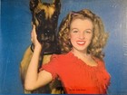 Marilyn Monroe Calendar 1951 Norma Jeane Dame And Dane Litho Rare Sealed Mint Ca