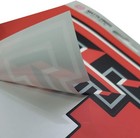 New England Patriots 6-piece Decal Sticker Set  Vintage Retro Logo  5x6 Inch She
