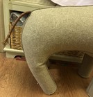 Restoration Hardware Oversized Wool Felt Giraffe Gray 44  Nursery Decor Euc