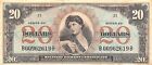 Usa   Mpc   20  1966  Series  661  Plate   21  Circulated Banknote Zaa