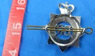 England Metropolitan Police Vintage Hat Badge 2  United Kingdom London  Nice