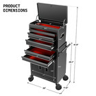 Hyper Tough 20-inch 5-drawer Steel Tool Chest With Ball-bearing Slides  300 Lb