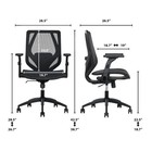 Truewellness All Mesh Office Chair Ergonomic High Back Desk Lumbar Support Swive
