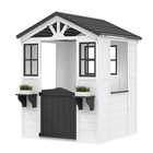 Wooden Play House For Kids Outdoor Cottage  Cedar Kids Playhouse Cottage