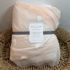 Pottery Barn Kids Monique Lhuillier Ethereal Tulle Crib Skirt 16    Blush Pink