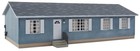 Walthers Cornerstone 933-4150 1 87 Ho Scale Modern Sectional House Structure Kit