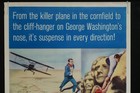 North By Northwest 1966 Poster Insert 14 X 36 Nss R66 45 Alfred Hitchcock Grant