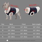 Small Dog Coat Fleece Lined Pet Cat Puppy Jacket Vest Warm Dog Winter Clothes