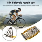 11 In 1 Bicycle Tool Set Bike Multi Repair Kit Hex Wrench Screwdriver Chain Flat