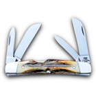 J b f  Champlin Cutlery Knives Usa 2026 Genuine Stag Horn Congress Knife 50 Made