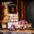 Vintage Book Pet Sticker Set  120pcs Retro Ephemera For Scrapbooking  Journal   