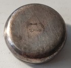 Antique Pill Box In 800 Silver - 1940s 1950s - Vintage