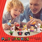 48 Pcs Set Super Mario Figures Toy Action Figures Mario Cake Toppers 2-5 5 Cm