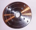 4  Woodworking Lathe Steel Faceplate For 1  X 8 Tpi Spindle