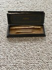 Vintage Parker 51 Pen Pencil Set Gold Filled Wwii Era W Box Rare 1930s