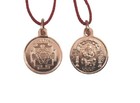 Shri Ganesh Yantra Pendant Pure Copper Locket Lord Ganesha Idol Spiritual
