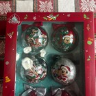 2020 Disney Parks Store Exclusive Mickey   Minnie Mouse Box Set 6 Xmas Ornaments