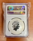 2017 1 Oz  9999 Silver Dragon   Phoenix Mirrored Gap Mint Error Ngc Ms 70 