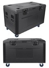 Ata Cable Trunk Road Case Utility Road Trunk Flight Case W  Wheels For Transport