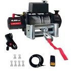    electric Winch With Wireless Remote Control 78ft Synthetic Rope trucks 18800lb