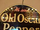 Very Rare Early 1930 s Old Oscar Pepper Whiskey Advertising Sign