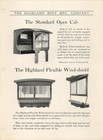 Early 1900s Truck Cab Brochure  the Highland Body Mfg  Co   Vg Cincinnati Ohio