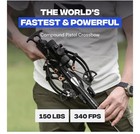Ballista Bat Reverse Draw Compound Crossbow 340fps 150lbs 3lbs
